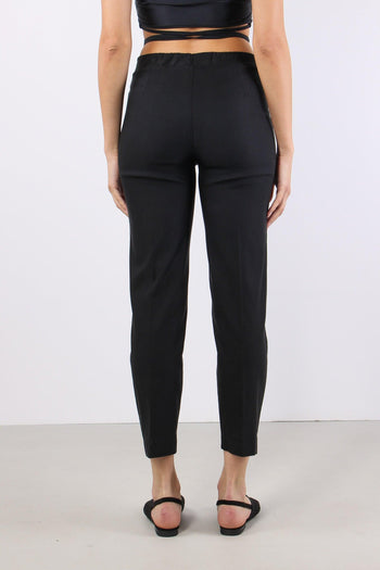 Pantalone Bengalina Spacchetti Nero - 4