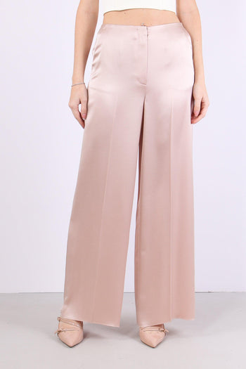 Limoncello Pantalone Satin Rosa Mogano - 2