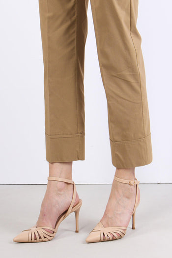 Pantalone Dritto Risvolto Coloniale - 7