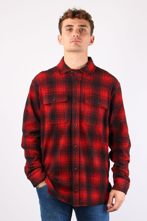 Camicia Check Flanella Red/black - 2