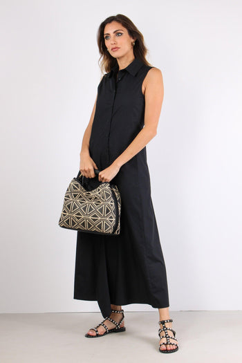 Abito Rouges Cotone Nero - 4