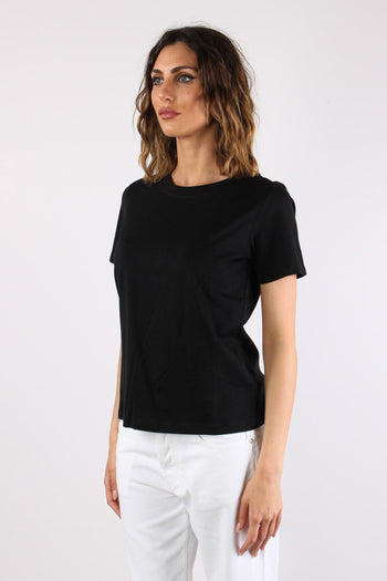 T-shirt M/m Cotone Nero - 3