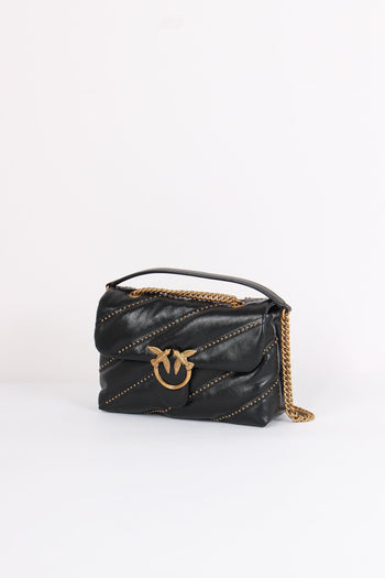 Tracolla Love Puff Shiny Nero/gold - 2