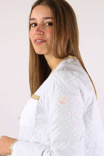 Jalina Giubbotto Trapunta White - 9