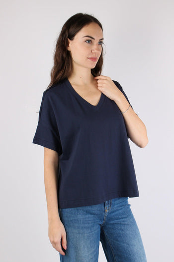 T-shirt Scavo V Organza Blue - 8