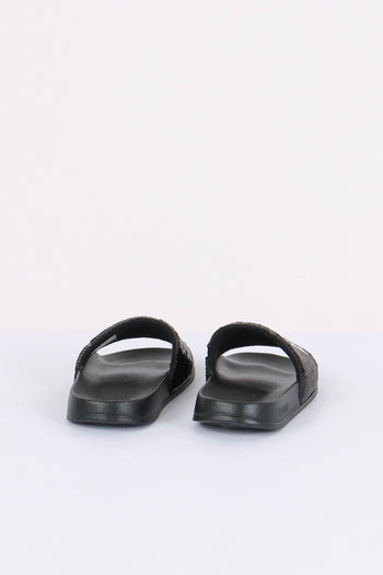 Ciabatta Fascia Pailettes Nero/argento - 2