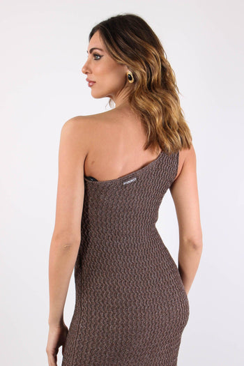 Juniperos Abito Lurex Frange Beige/ferro - 7