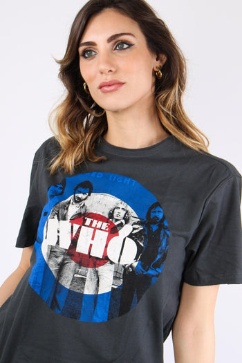 T-shirt Unisex The Who Grigio - 6
