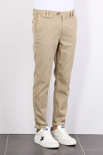 Pantalone Chino Micro Operato Coloniale - 4