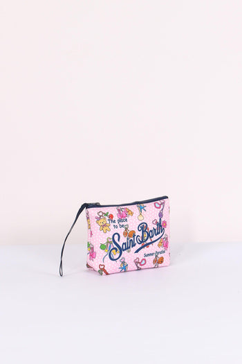 Aline Pochette Charms Rosa - 5