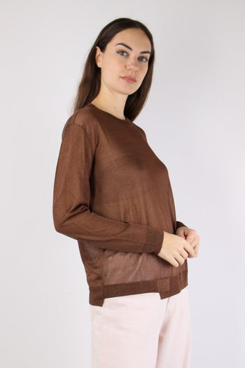 Girocollo Lurex Bronzo - 3