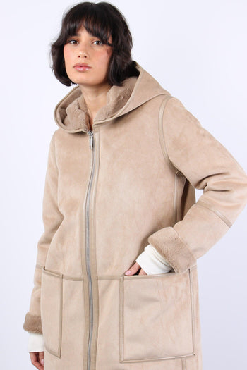 Cappotto Ecomontone Reversibil Sand - 7