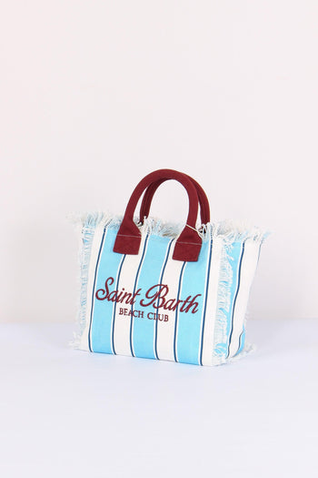 Colette Canvas Righe Azzurro/rosso - 2