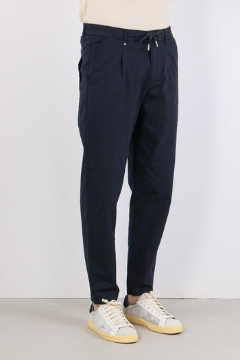 Pantalaccio Misto Lino Blu - 7