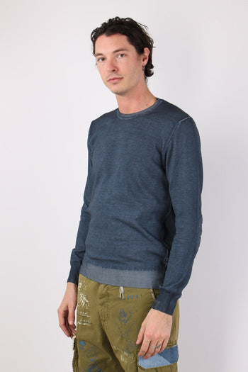 Maglia M/l Patch Toppa Azzurro - 5