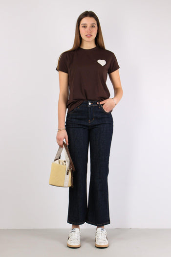 Denim Regular Impunture Contra Denim Scuro - 2