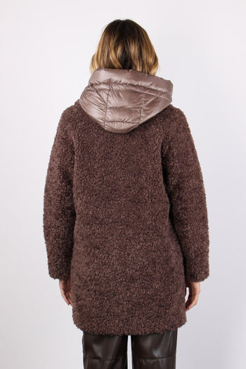 Cappotto Teddy Piuma Urban Bronze - 4