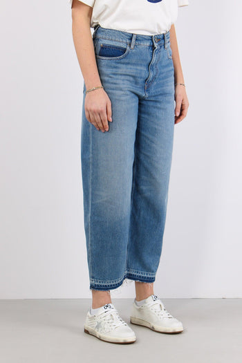 Estelle Jeans Morbido Vintage Blu Denim - 6