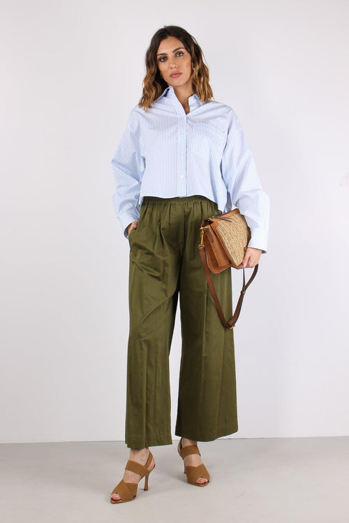 Golfo Pantalone Coulisse Rasatelo Kaki