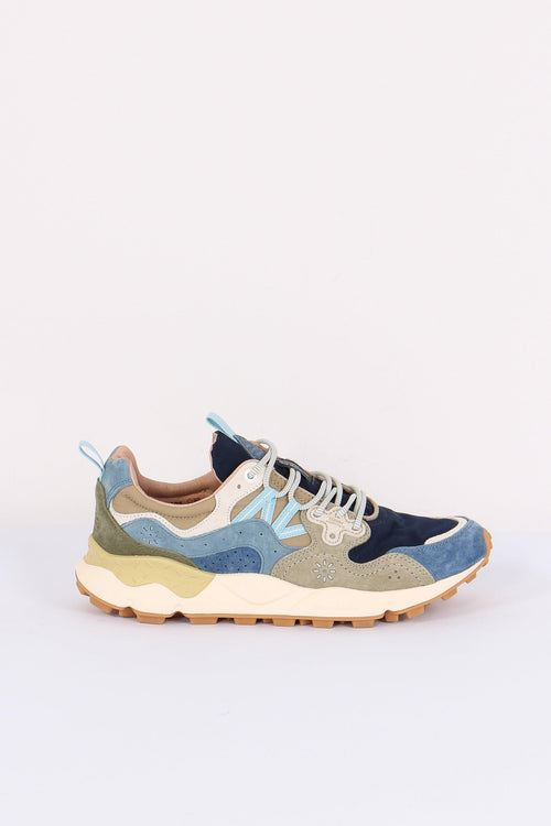 Sneakers Yamano Suede Nylon Navy/kaki