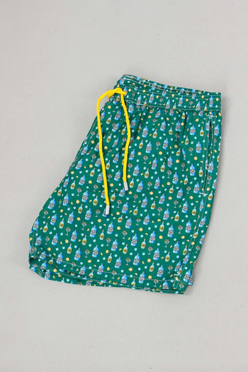 Costume Boxer Fantasia Verde - 4