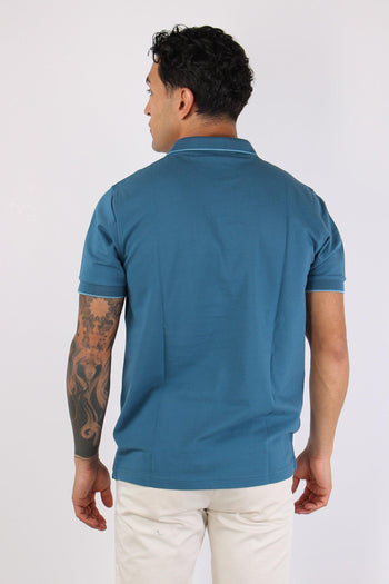 Polo Profilo Sottile Avio - 4