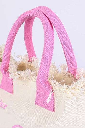 Vanity Canvas Beige/rosa - 7