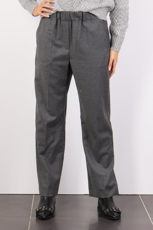 Hateley Pantalone Tasconato Grigio - 2