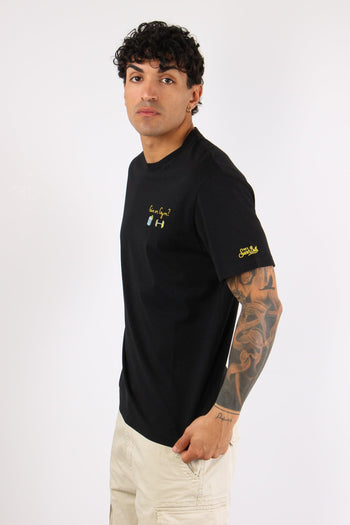 T-shirt Stampa Gin Gym Nero - 3
