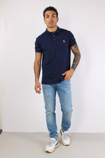 Polo Slim Fit Stretch Refined Navy - 2
