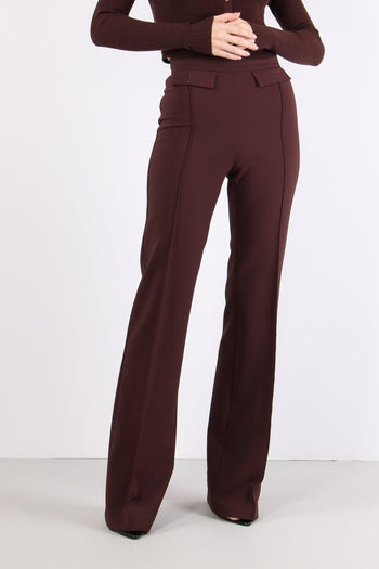 Pantalone Palazzo Essensial Cacao - 3