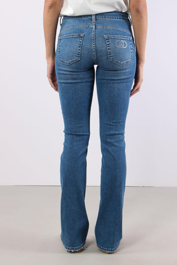 Jeans Repot Regular Denim Medio - 5