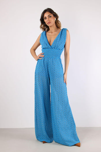Tuta Elastico Fantasia Bluette - 3