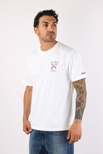 T-shirt Scritta Ricami King - 3