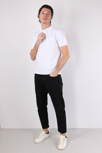 Polo Basica Logo White - 4