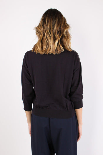 Maglia Inserto Monile Notte - 4