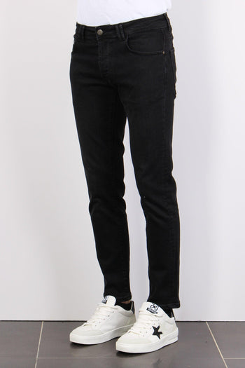 Denim Tapered Fit Nero - 6