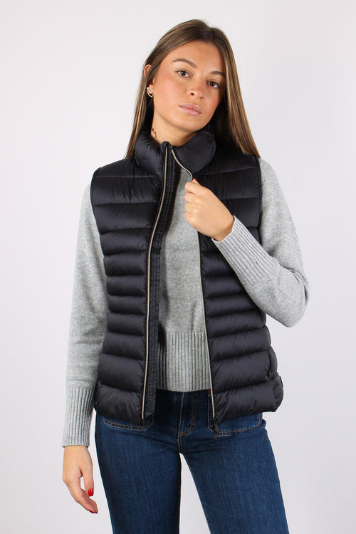 Lynn Gilet Piuma Black - 2