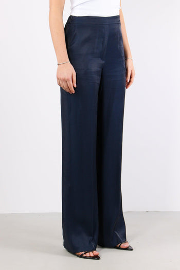 Pantalone Tessuto Cangiante Blu - 6