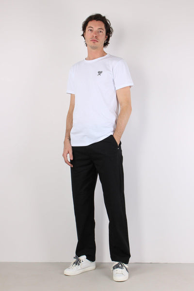 Pantalone Gamba Larga Nero