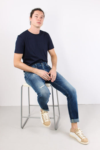 George Denim Rotture Denim Scuro - 3