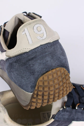 Sneakers Equipe Canvas Blu Profondo - 8