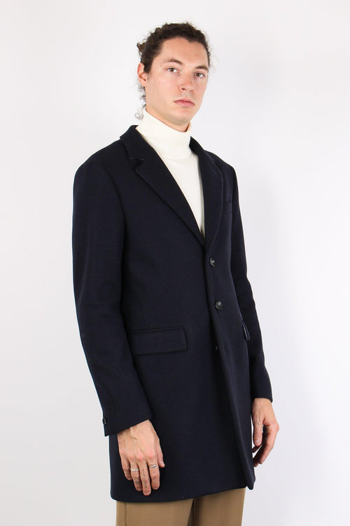 Nebbia Cappotto Classico Blu - 2