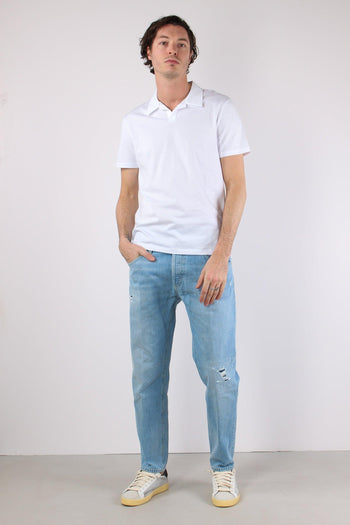 Polo Jersey Bianco - 5