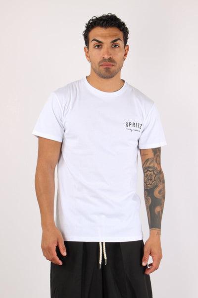 T-shirt Ricamo Spritz Bianco