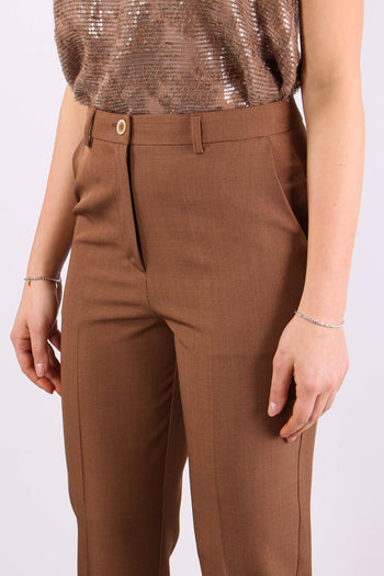 Pantalone Sigaretta Poliviscos Caffe - 7