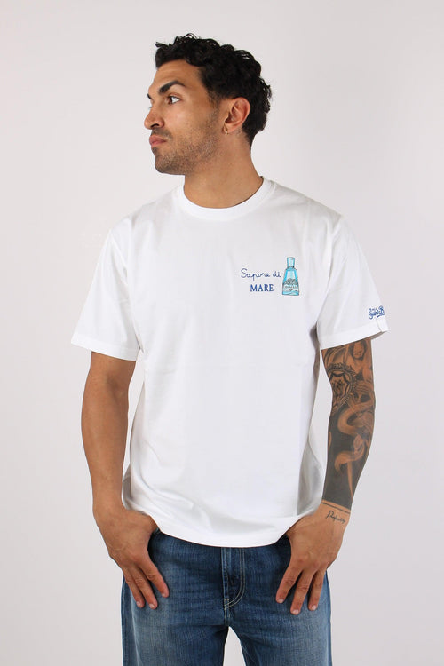 T-shirt Scritta Ricami Sapore