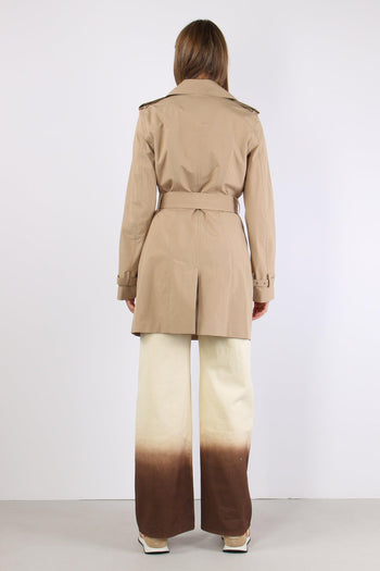 Audrey Trench Doppiopetto Stardust Beige - 5