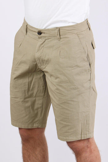 Bermuda Cotone Leggero Pence Taupe - 6