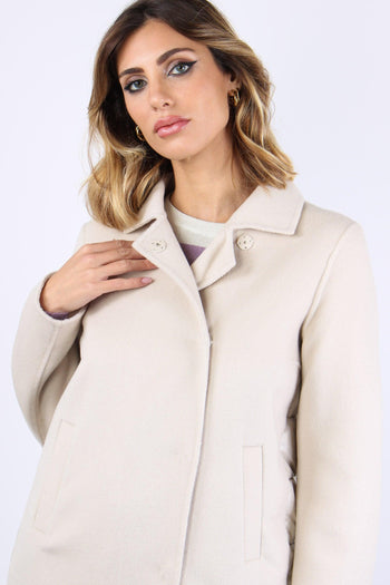 Cappotto Panno Piuma Crystal Grey - 5